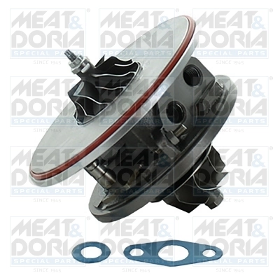 Core assembly, turbocharger